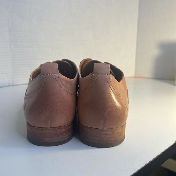 Frye Grace CVO Slip on Oxfords Womens Size 10 M Pale Blush Leather Casual Shoes - Picture 4 of 11